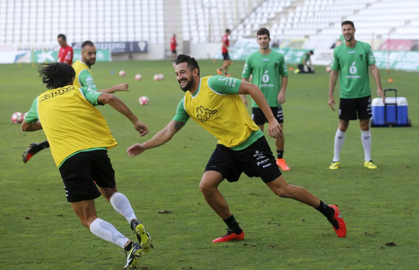 El entrenamiento del Córdoba CF, en imágenes