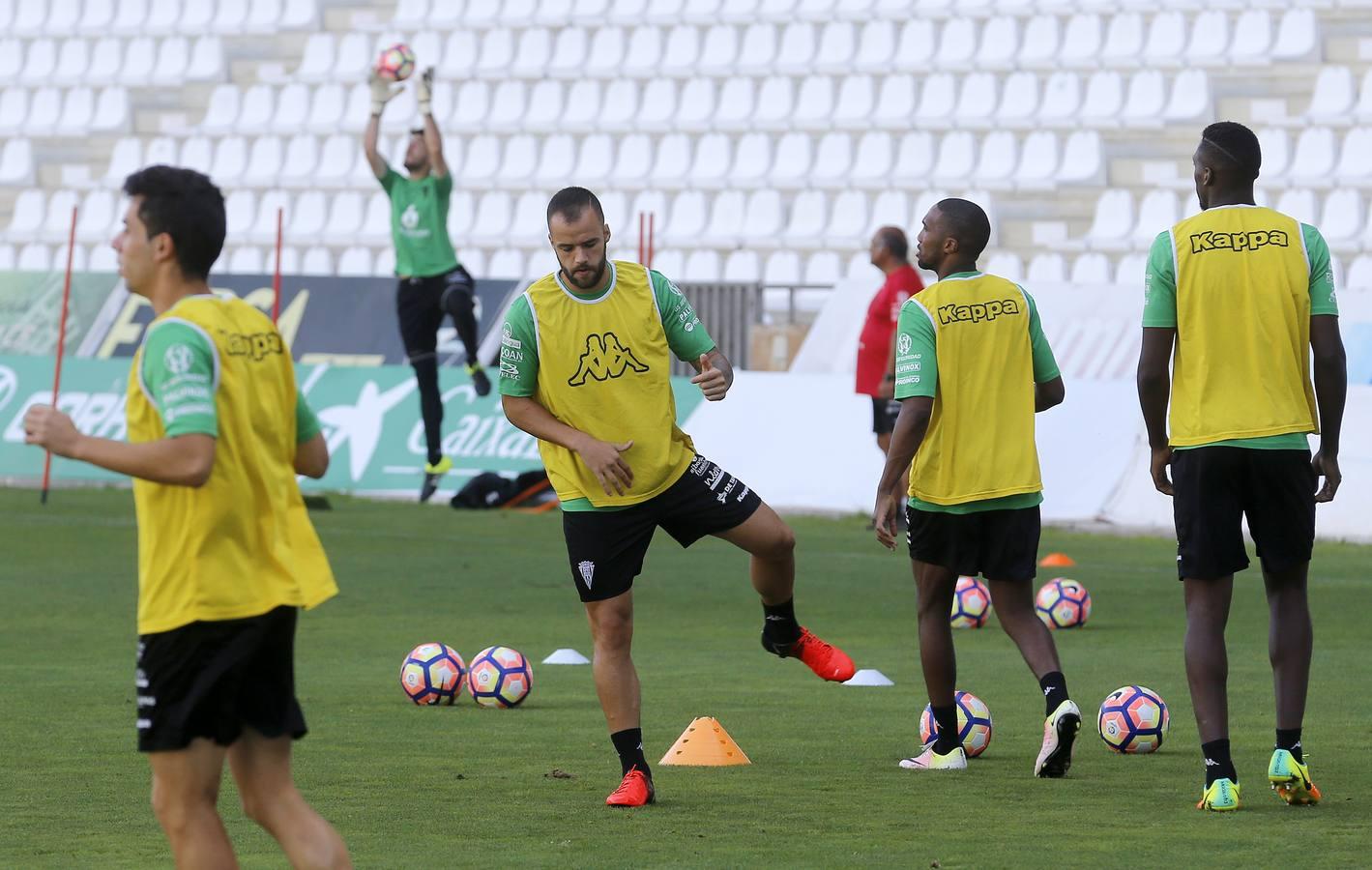 El entrenamiento del Córdoba CF, en imágenes