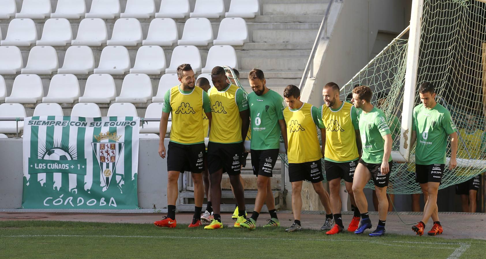 El entrenamiento del Córdoba CF, en imágenes