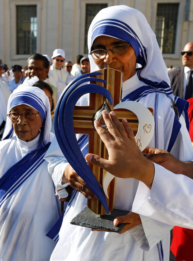 En imágenes: Canonización de la Madre Teresa de Calcuta en el Vaticano
