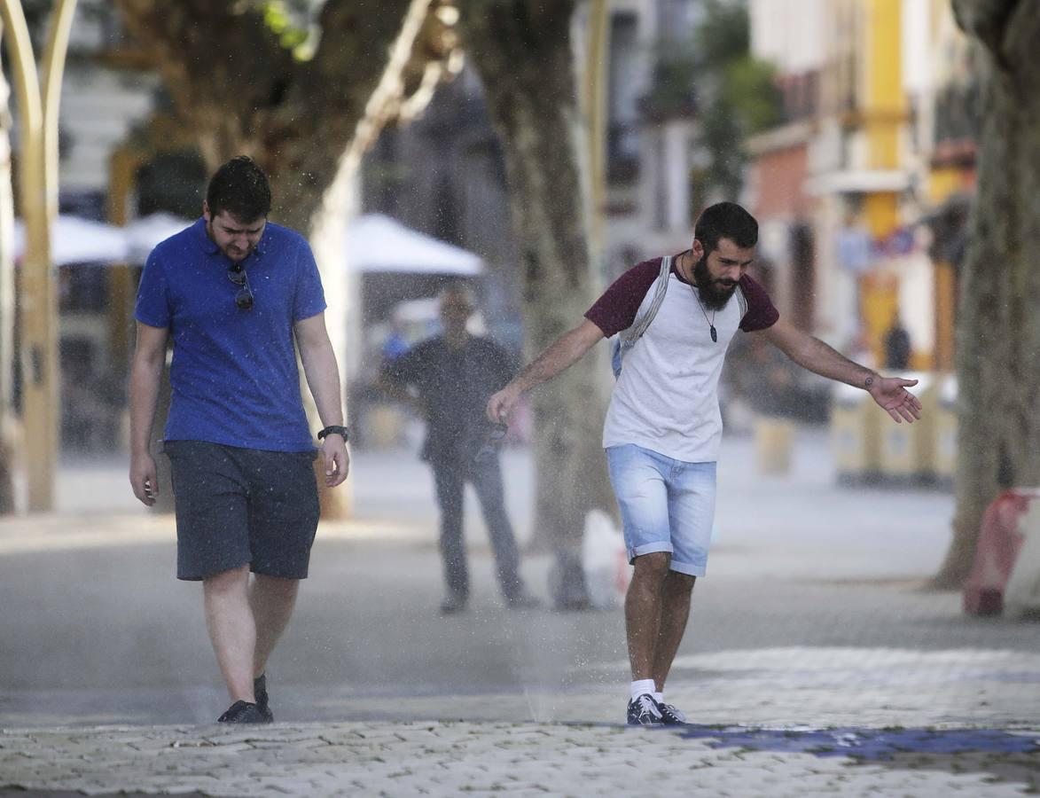 Un pueblo de Sevilla alcanzó este lunes la temperatura más elevada de España