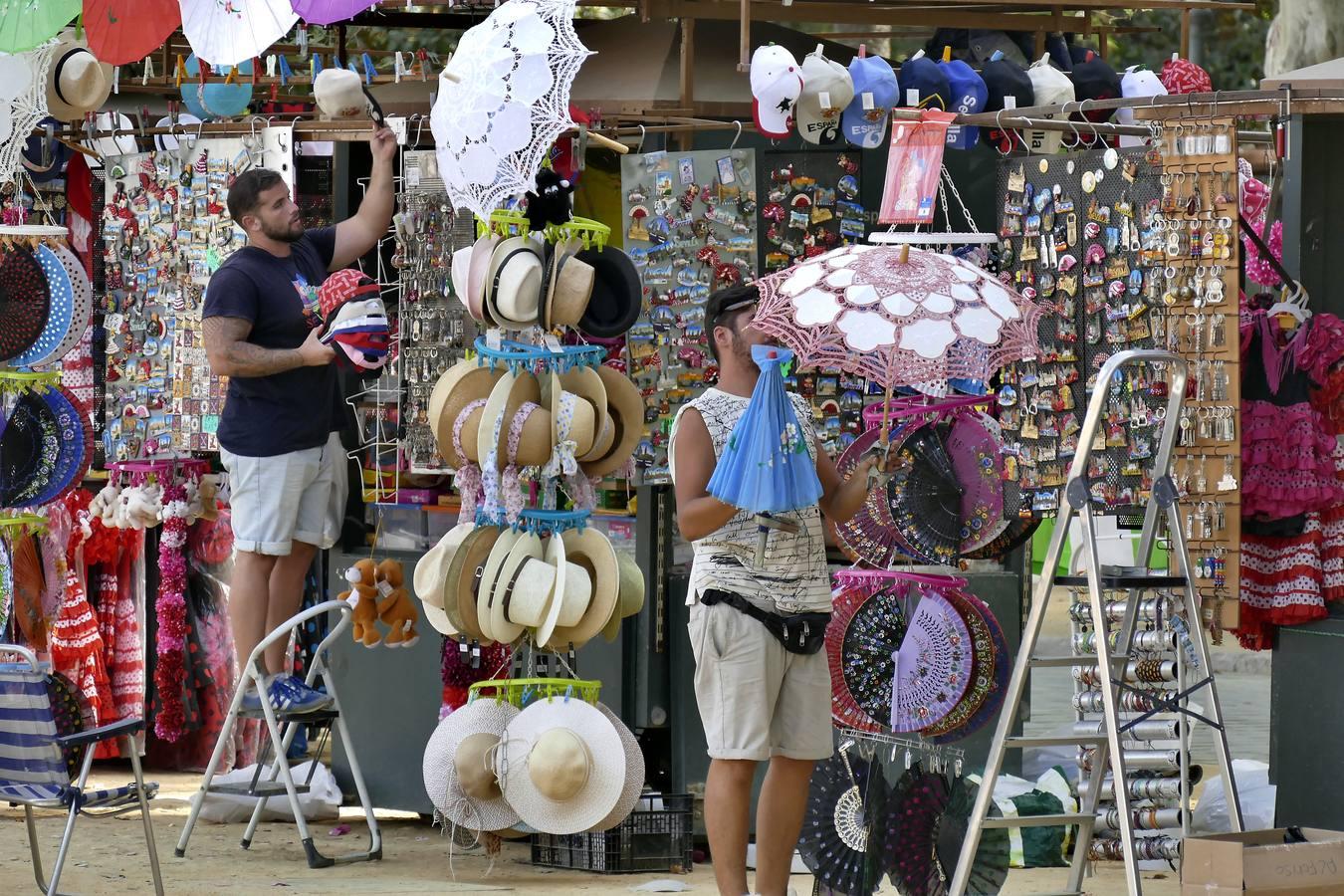 Sevilla vive una ola de calor de récord