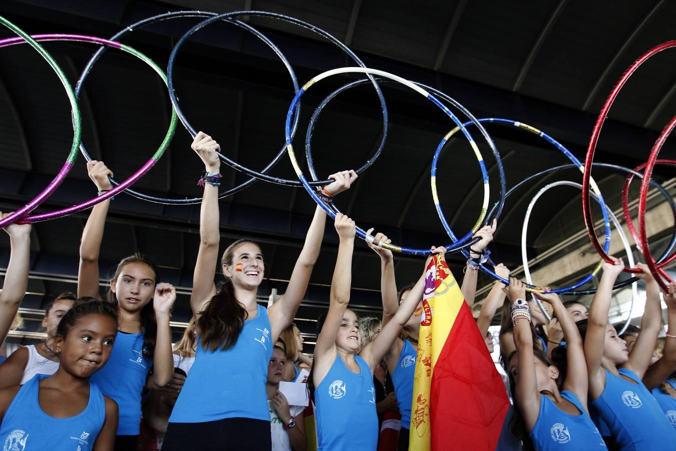 La recepción de Lourdes Mohedano, en imágenes