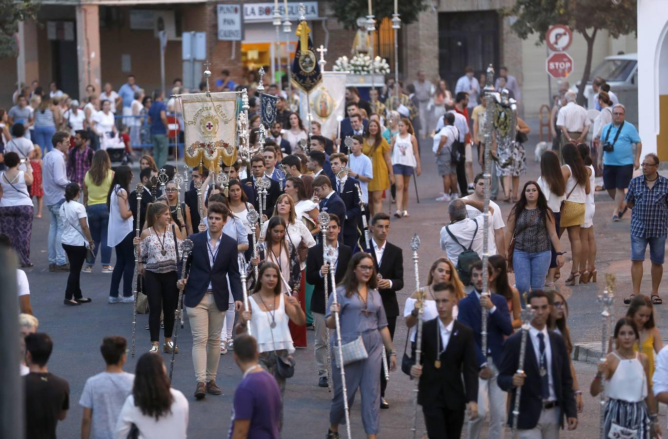 En imágenes, el traslado de la Virgen de la Fuensanta