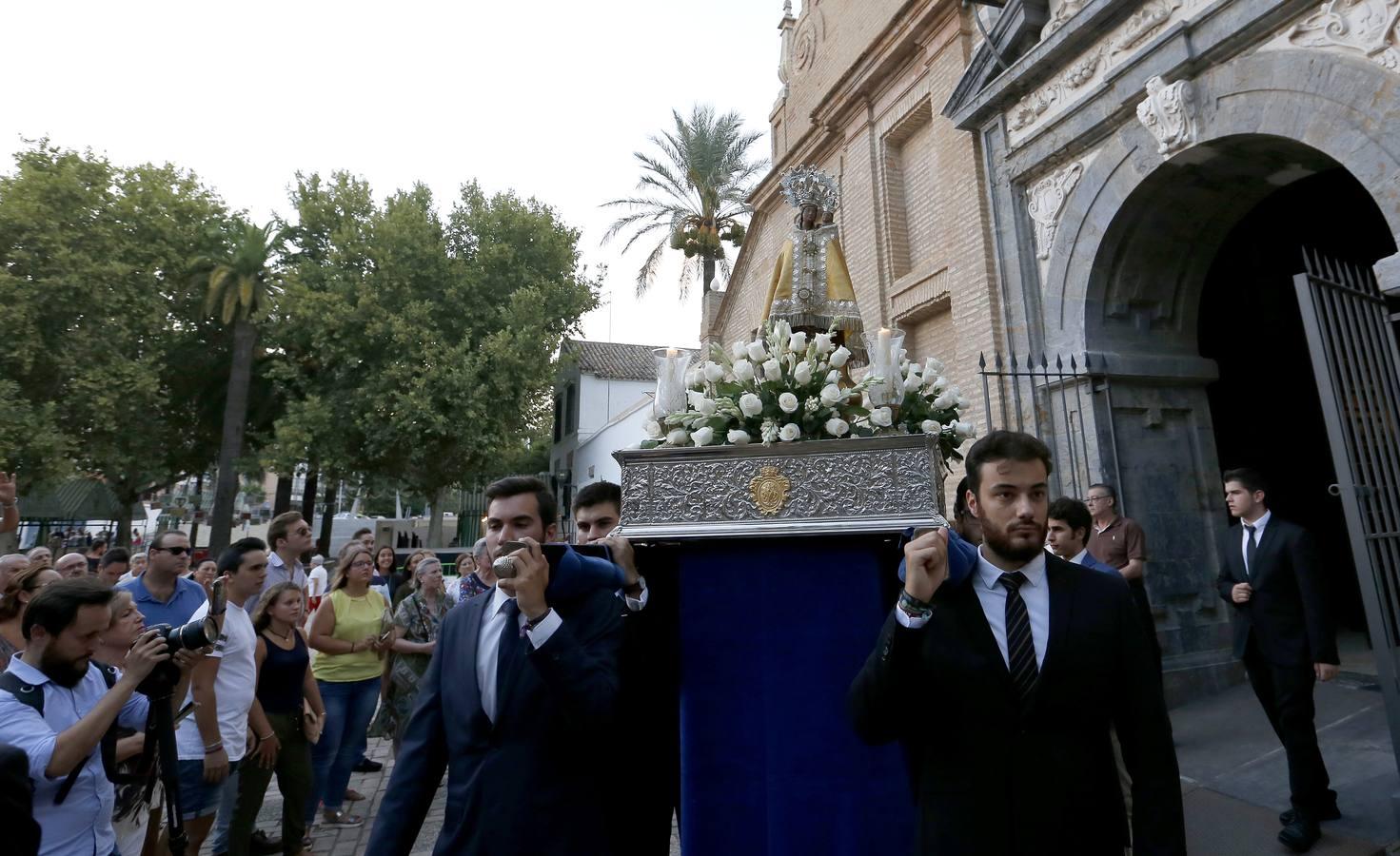 En imágenes, el traslado de la Virgen de la Fuensanta