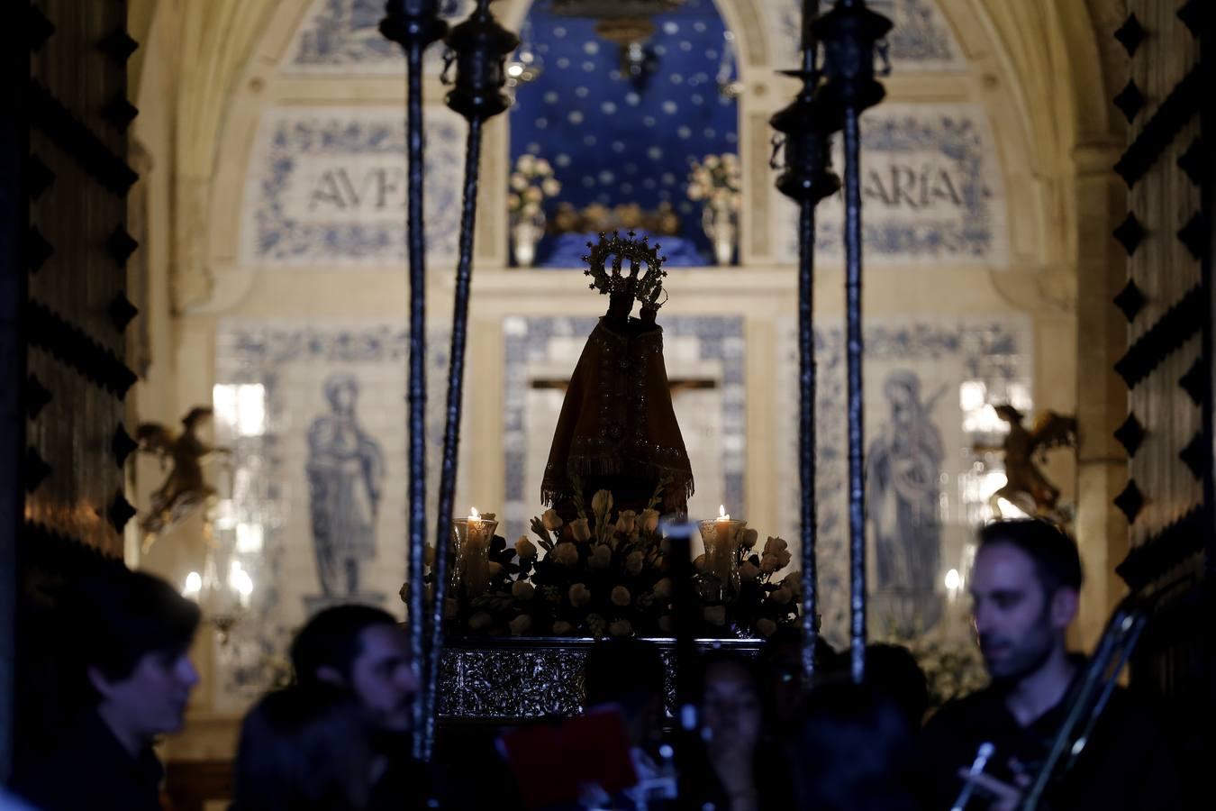 En imágenes, el traslado de la Virgen de la Fuensanta