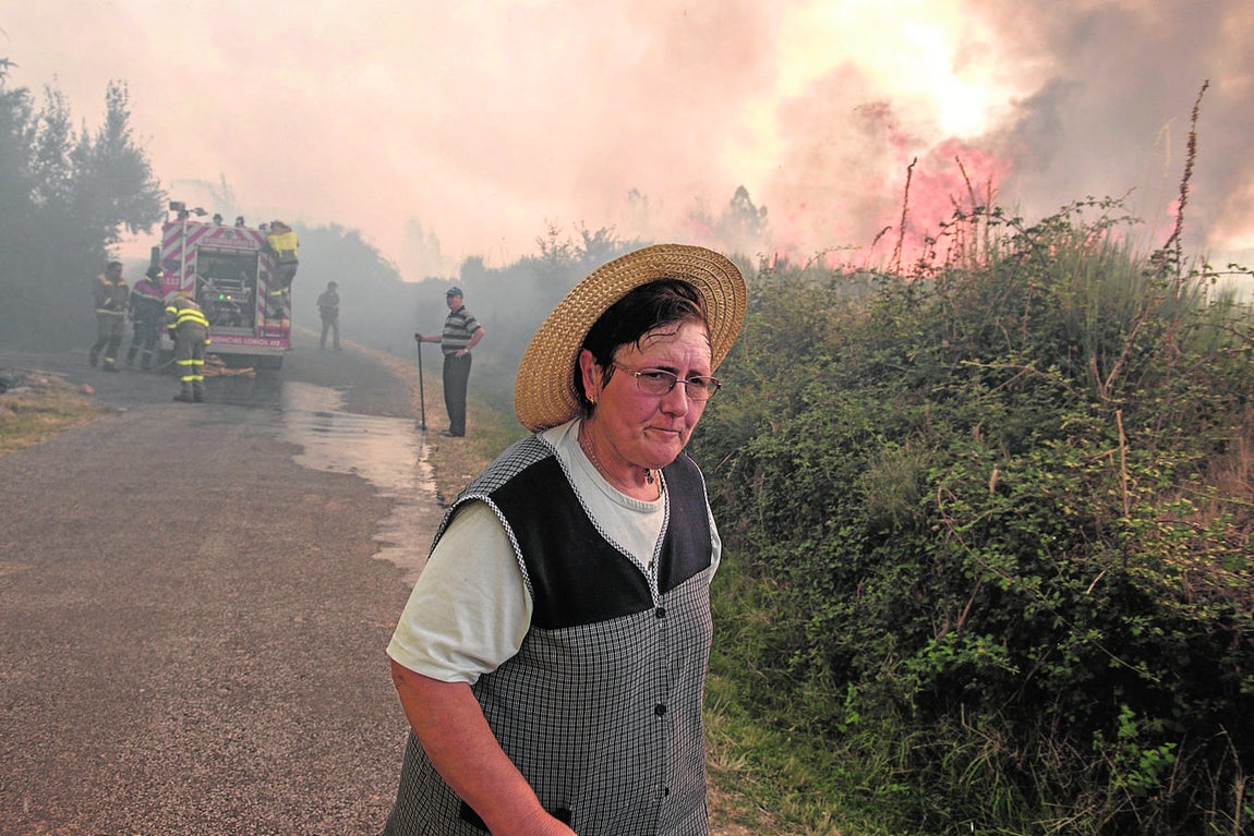 Alrededor de 150 hectáreas del Parque Natural del Xurés han sido arrasadas. 