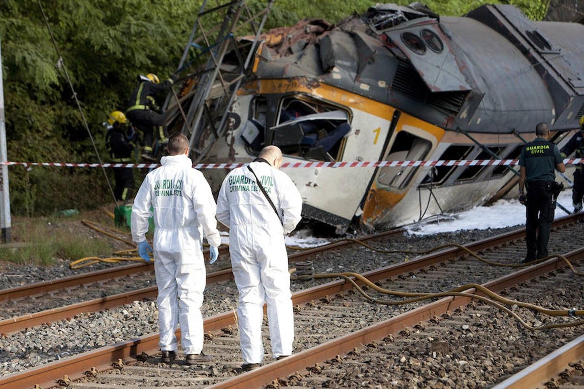 Por el momento no hay una explicación acerca de las causas de este siniestro ferroviario que ha tenido lugar a la altura de la estación. 