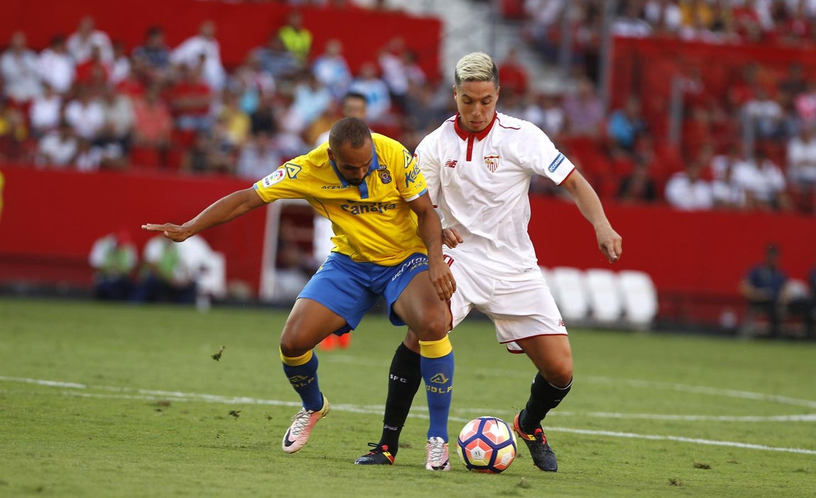 La victoria del Sevilla ante Las Palmas , en imágenes