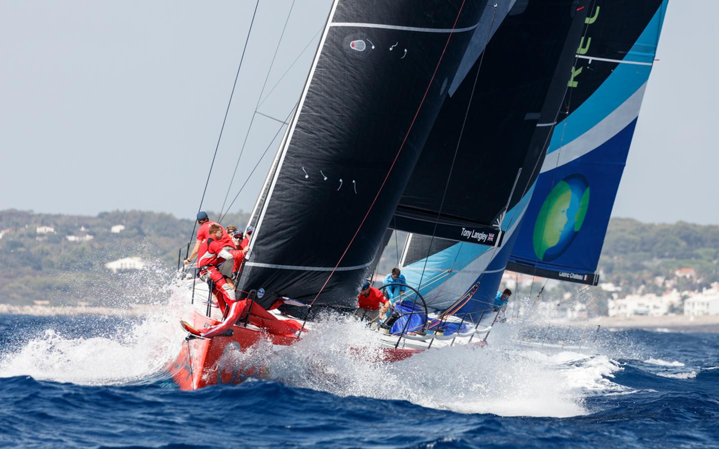 Galería: 2ª jornada del Mundial TP52 celebrado en aguas de Mahón