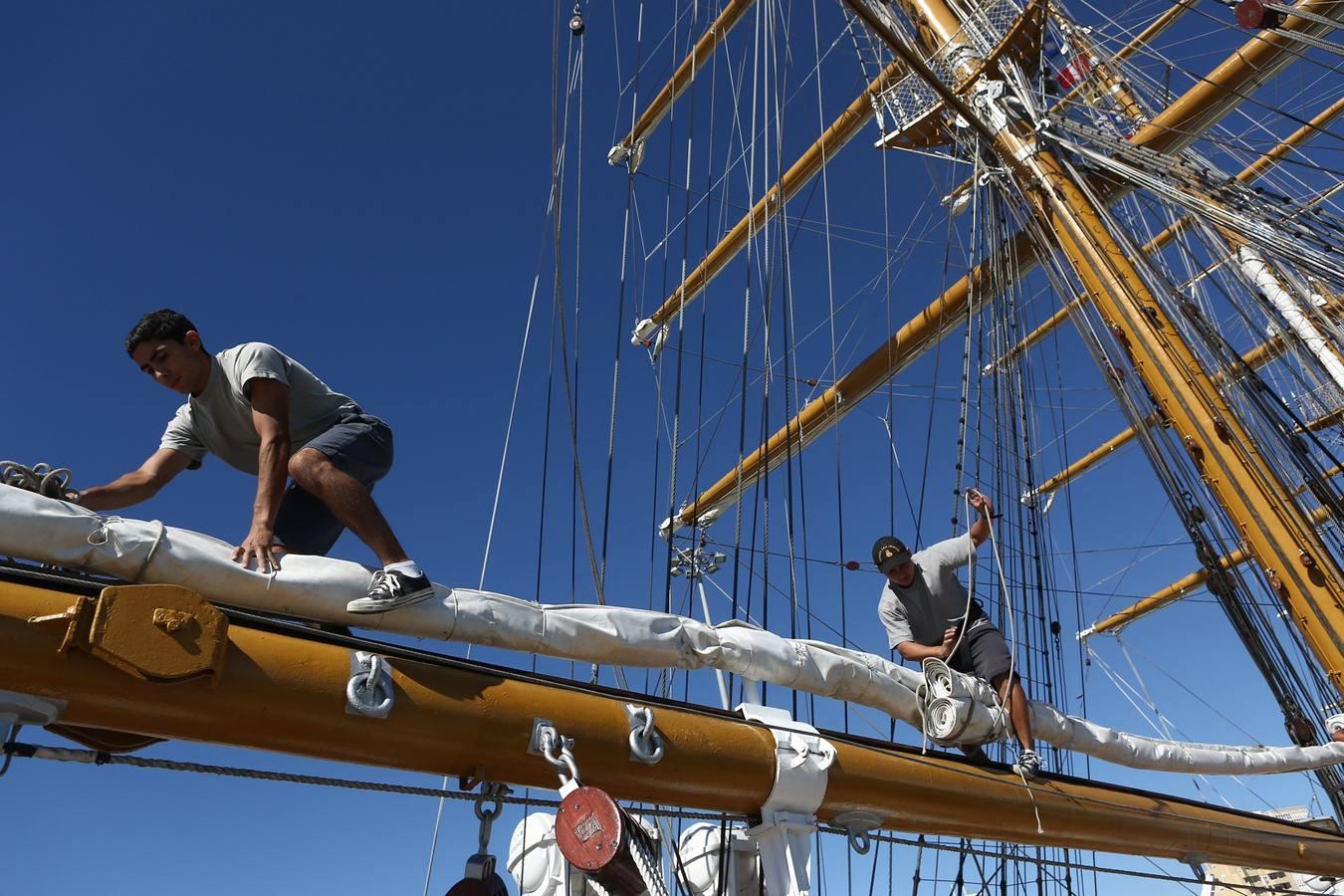 La fragata Libertad visita Cádiz