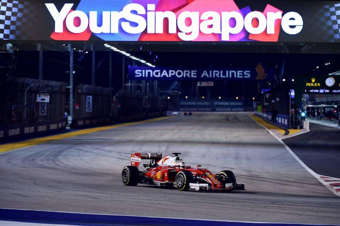 Las mejores imágenes del GP de Singapur