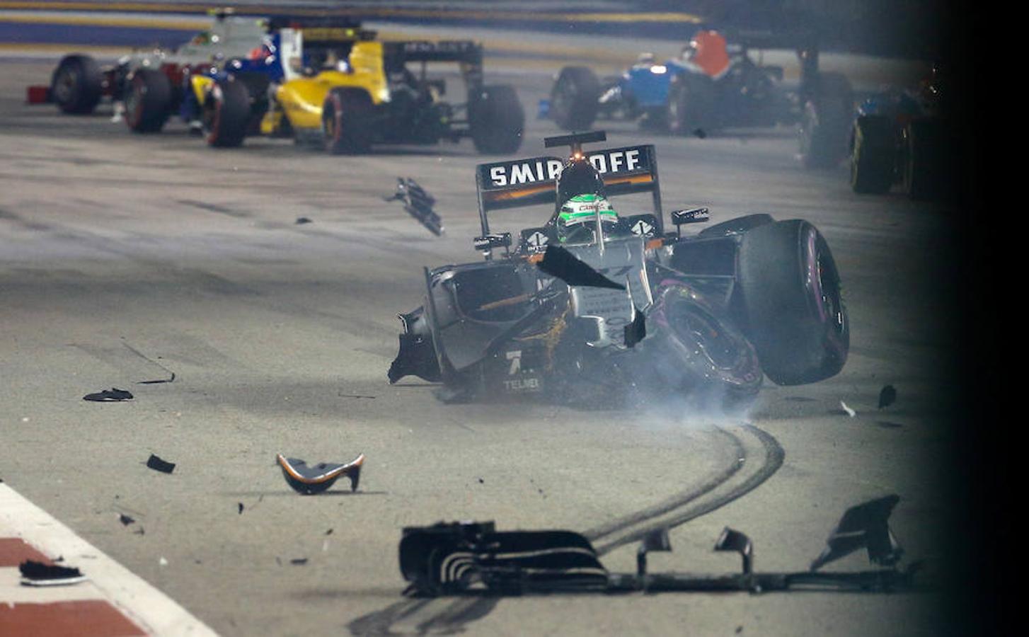 Las mejores imágenes del GP de Singapur