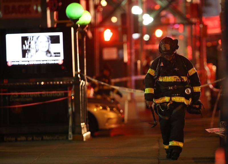 La Policía investiga la autoría de la explosión que causó 29 heridos en el barrio de Chelsea poco antes de la llegada de los líderes mundiales. 