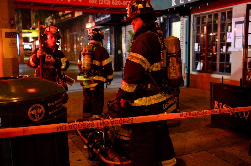 La Policía investiga la autoría de la explosión que causó 29 heridos en el barrio de Chelsea poco antes de la llegada de los líderes mundiales. 