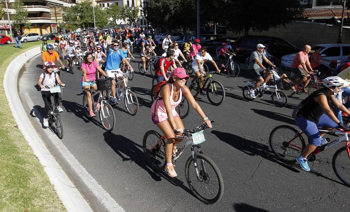 En imágenes, las bicis toman Córdoba