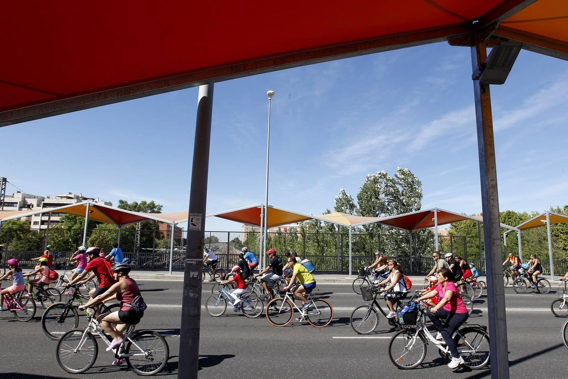 En imágenes, las bicis toman Córdoba