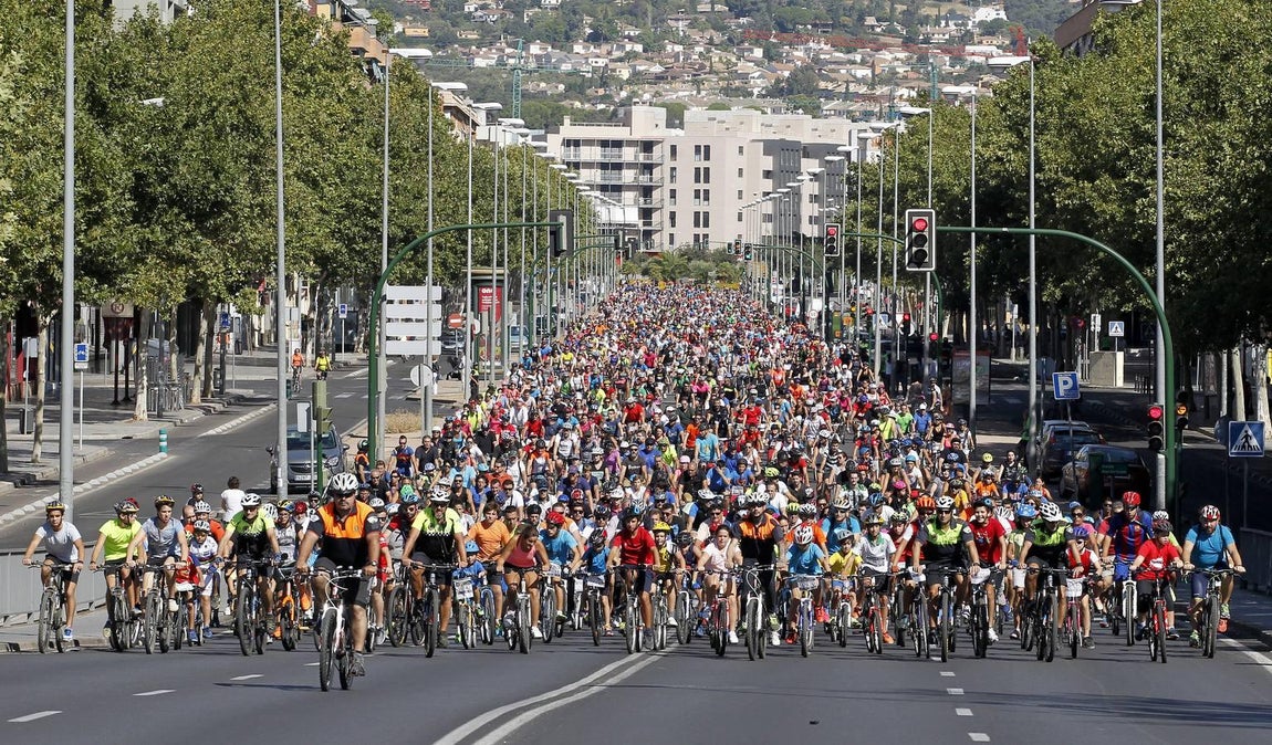 En imágenes, las bicis toman Córdoba