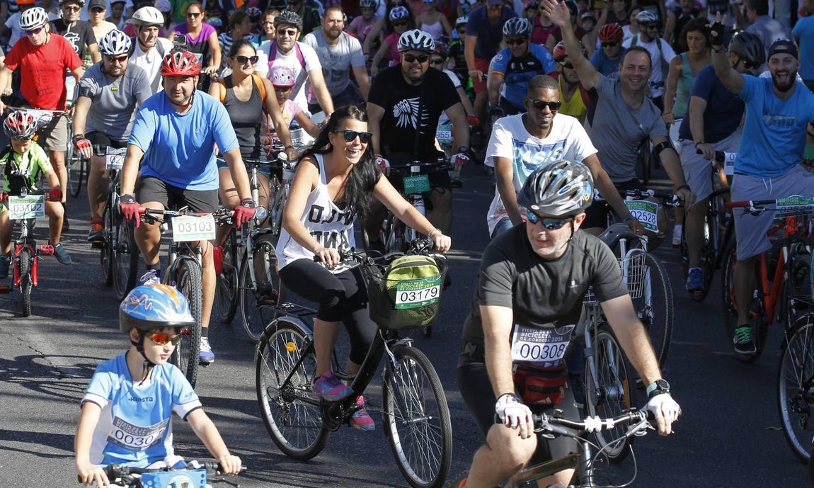 En imágenes, las bicis toman Córdoba