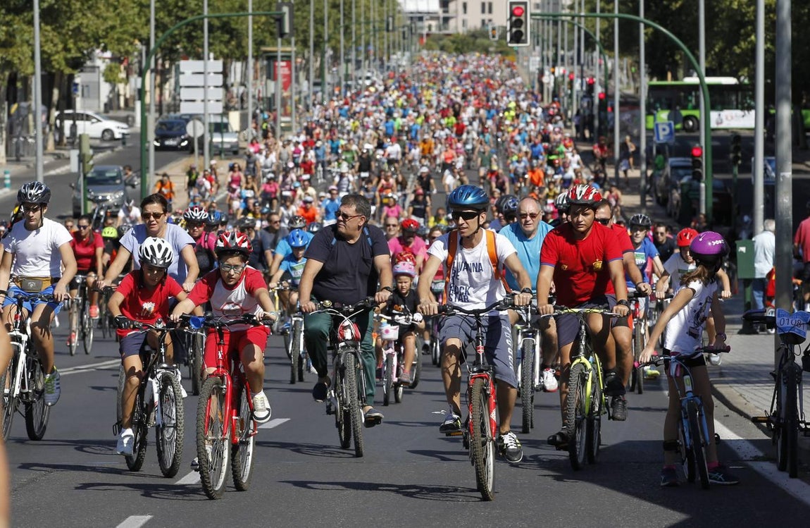En imágenes, las bicis toman Córdoba