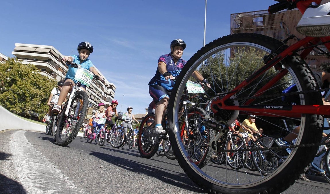 En imágenes, las bicis toman Córdoba