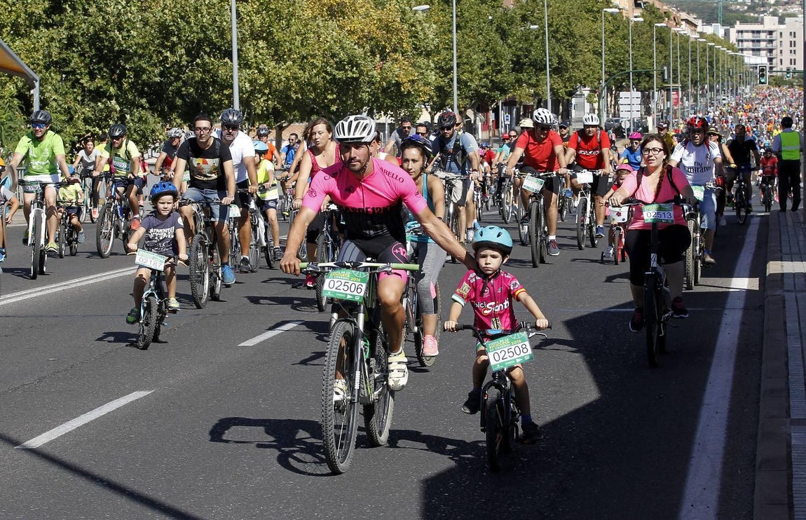 En imágenes, las bicis toman Córdoba