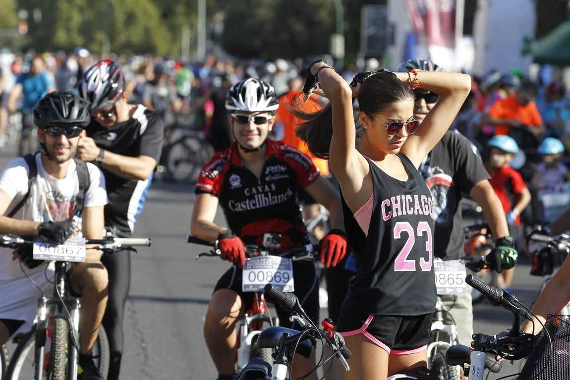 En imágenes, las bicis toman Córdoba