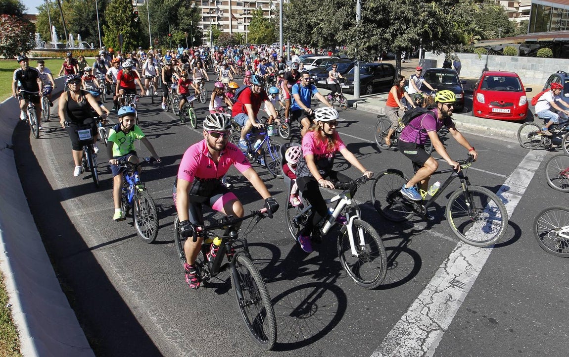 En imágenes, las bicis toman Córdoba