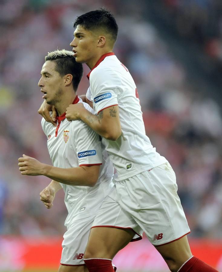 En imágenes, el encuentro entre el Athletic Club y el Sevilla