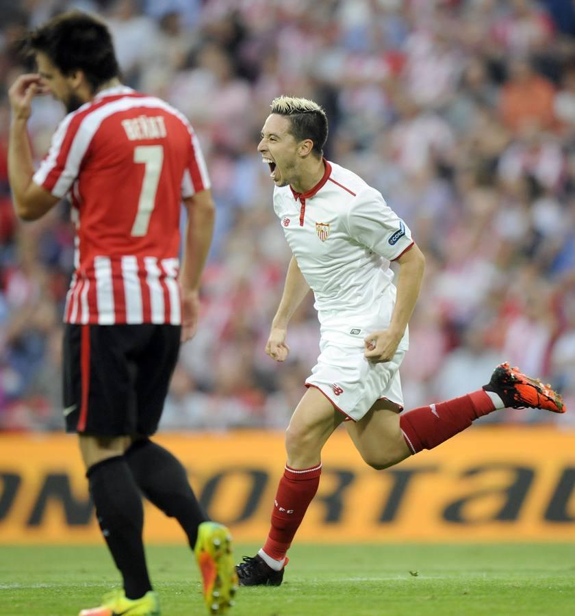 En imágenes, el encuentro entre el Athletic Club y el Sevilla