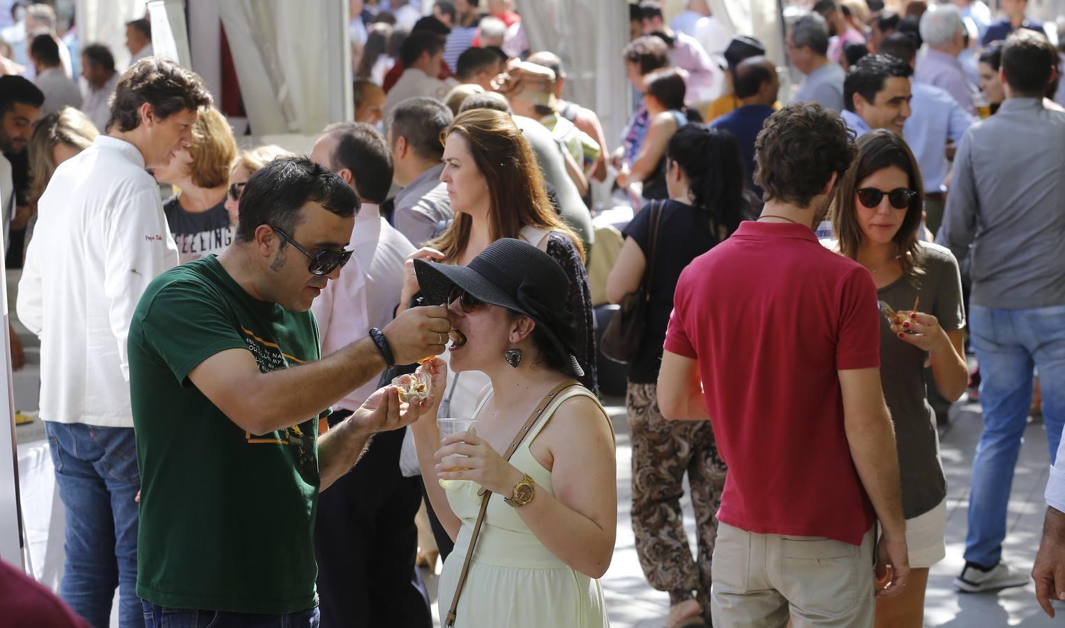 Tapas de vanguardia en la calle