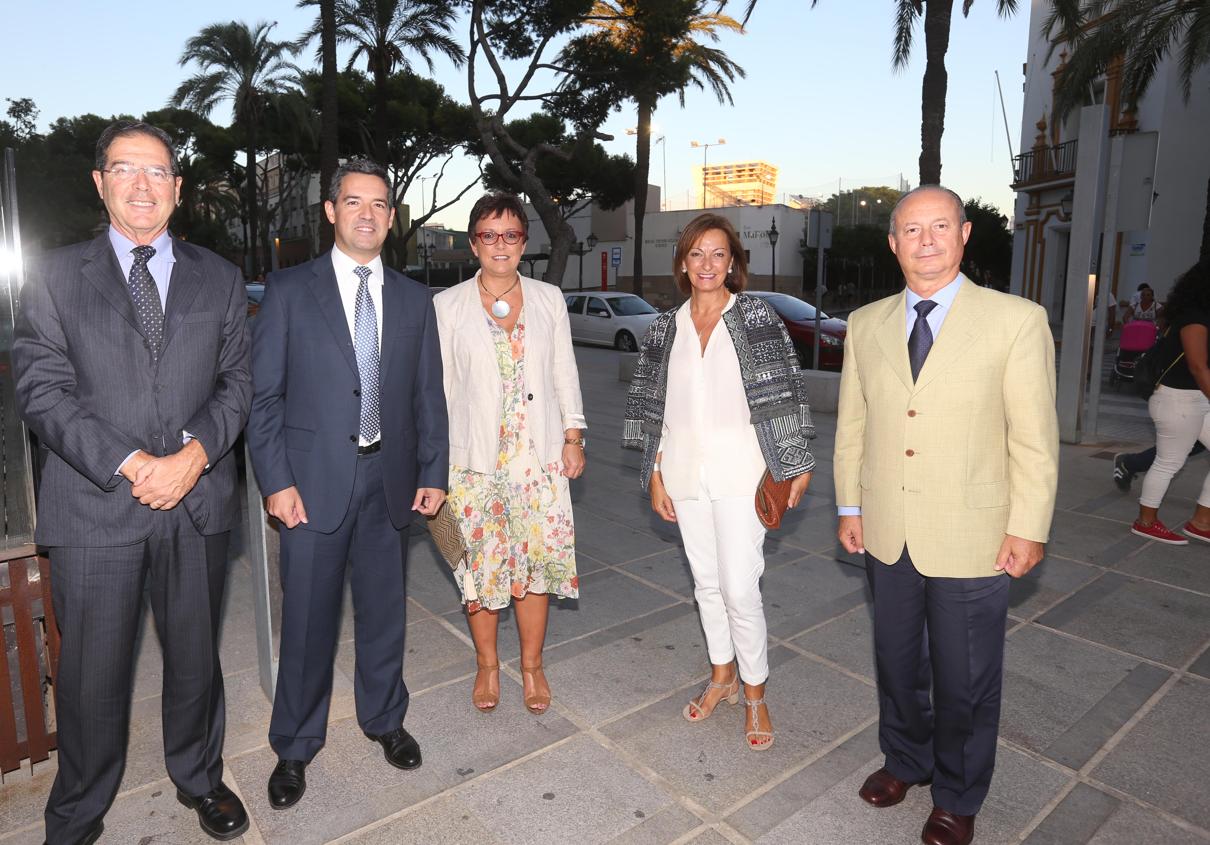 Francisco Javier Franco Suanzes, Javier Ruiz, Yolanda Morales, Cruz Agrelo y Santiago González