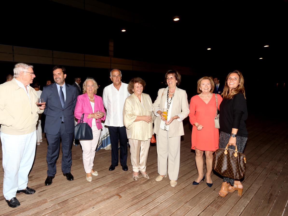 Laura Moreno Bustamante, Pilla Bustamante, Ana Liberal, Pitusa Durio, Aurora Montero, Javier González del Tágano y Fernando Suanzes