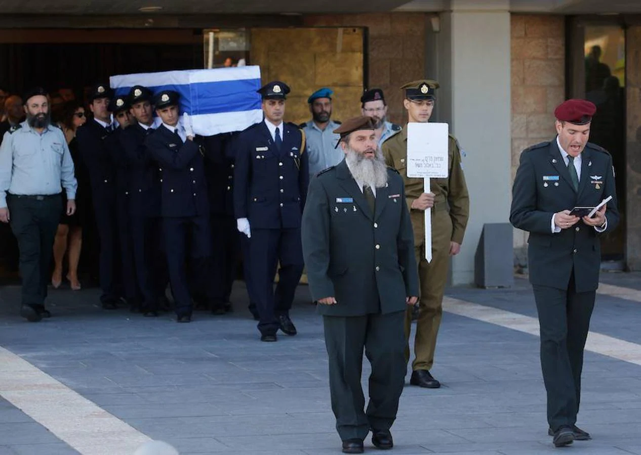Las mejores imágenes del adiós a Simon Peres, el último de los fundadores de Israel   