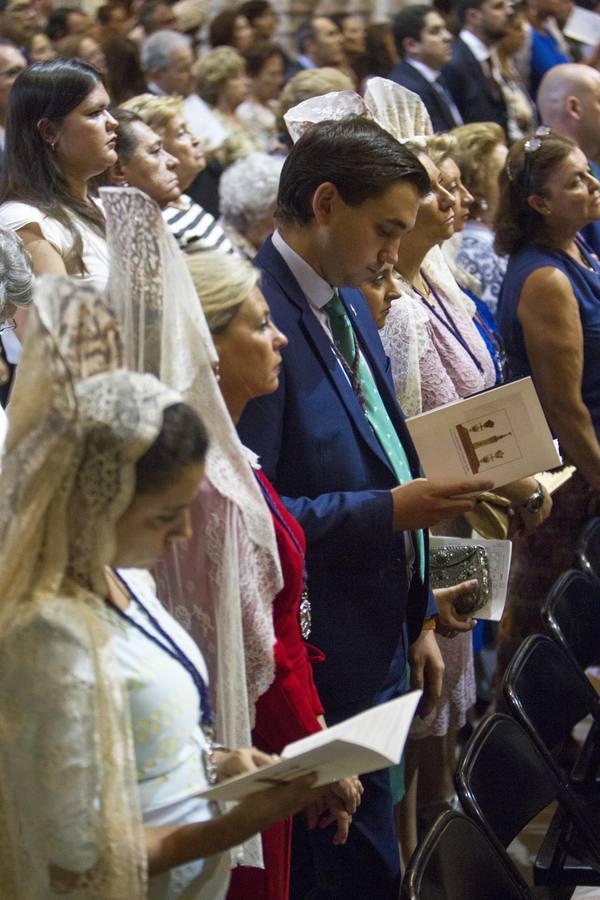 Emotivo Pontifical para la coronación en la Catedral