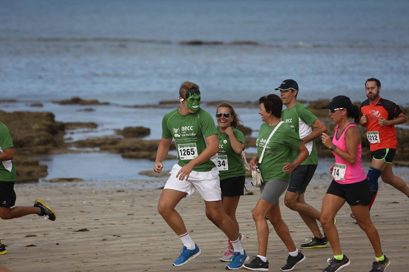 Carrera contra el Cáncer celebrada en Cádiz