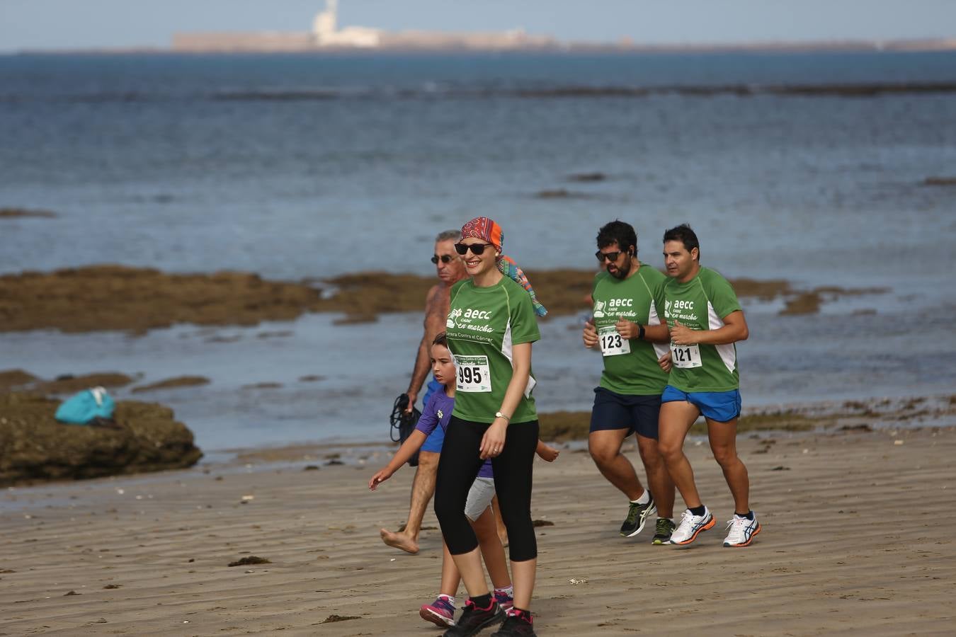 Carrera contra el Cáncer celebrada en Cádiz