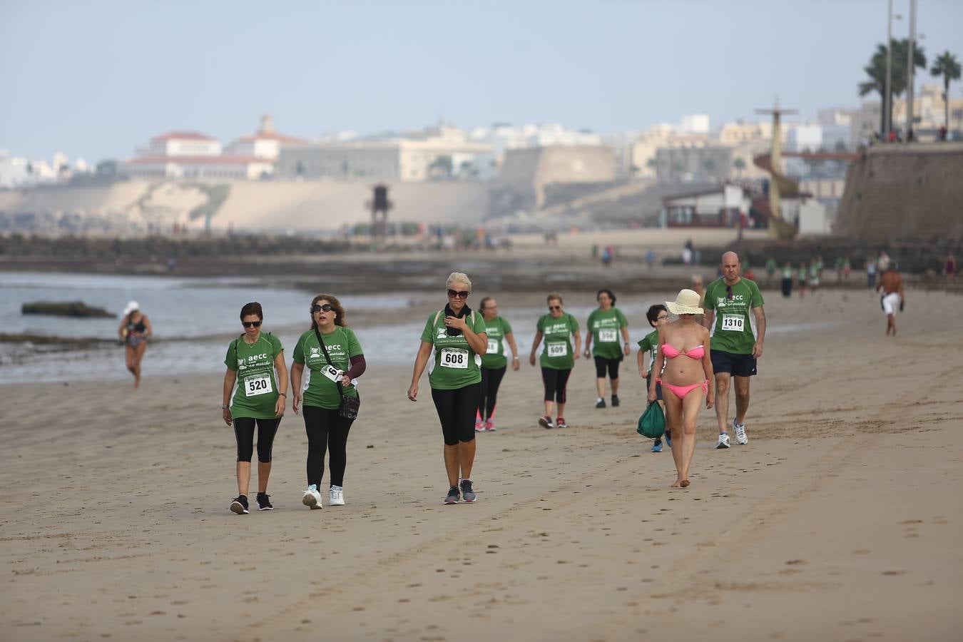 Carrera contra el Cáncer celebrada en Cádiz