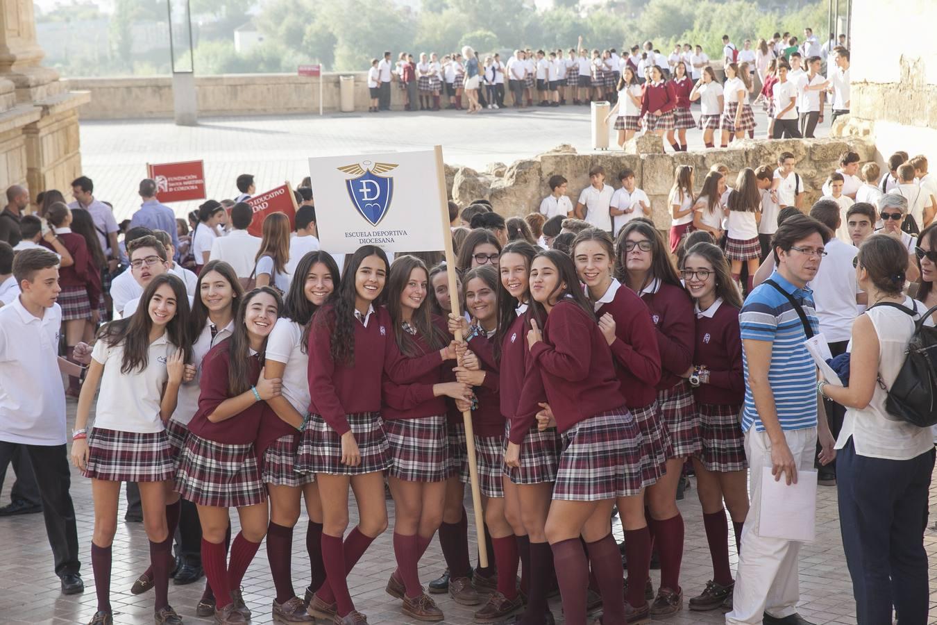 La apertura del curso de los colegios de la Fundación Santos Mártires, en imágenes