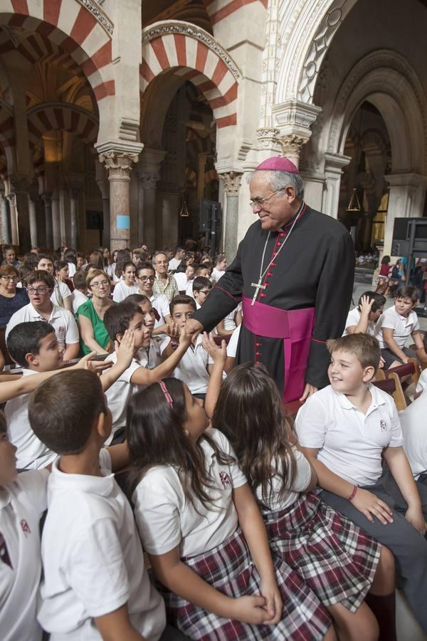 La apertura del curso de los colegios de la Fundación Santos Mártires, en imágenes