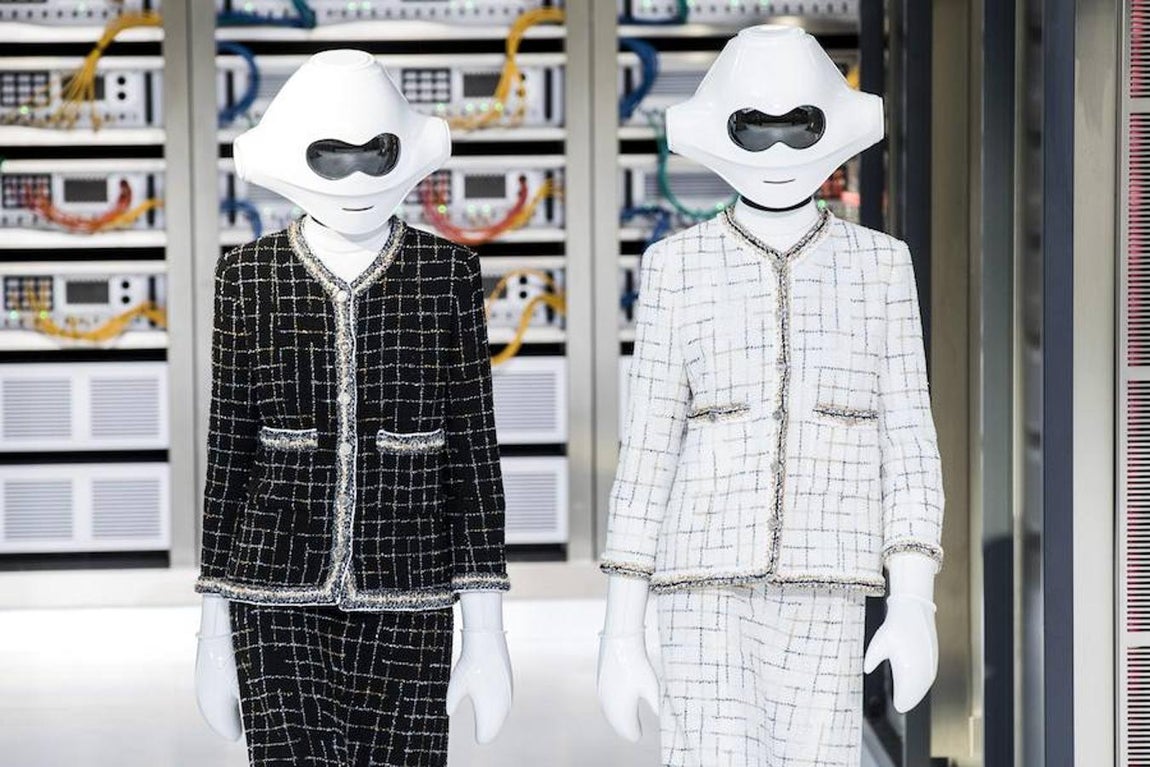 Mezcla del diseño futurista y clásico de Chanel. 