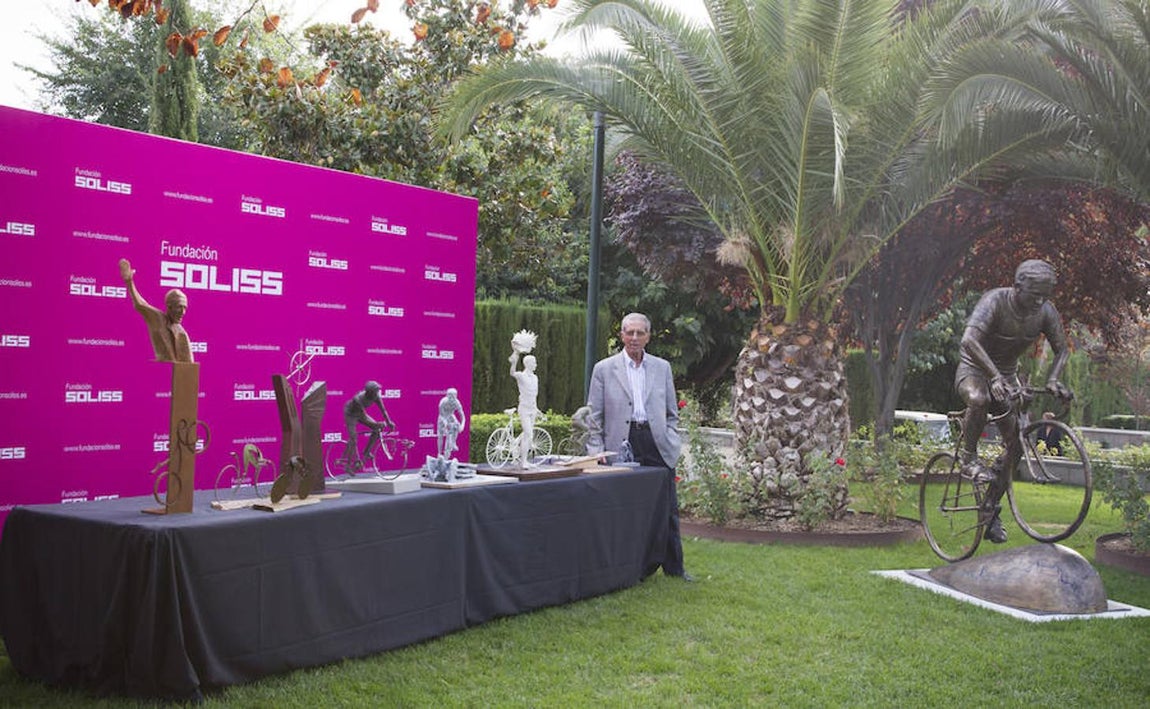 En imágenes: Los proyectos de la escultura de Bahamontes