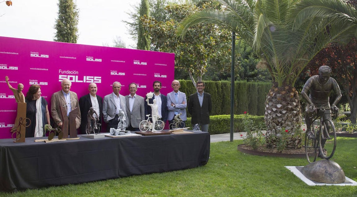 En imágenes: Los proyectos de la escultura de Bahamontes