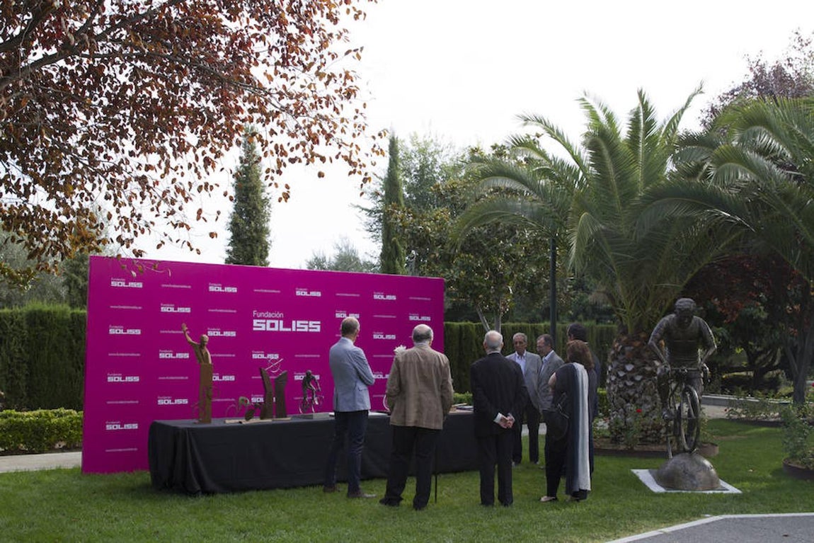 En imágenes: Los proyectos de la escultura de Bahamontes