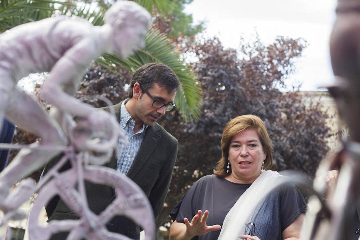 En imágenes: Los proyectos de la escultura de Bahamontes