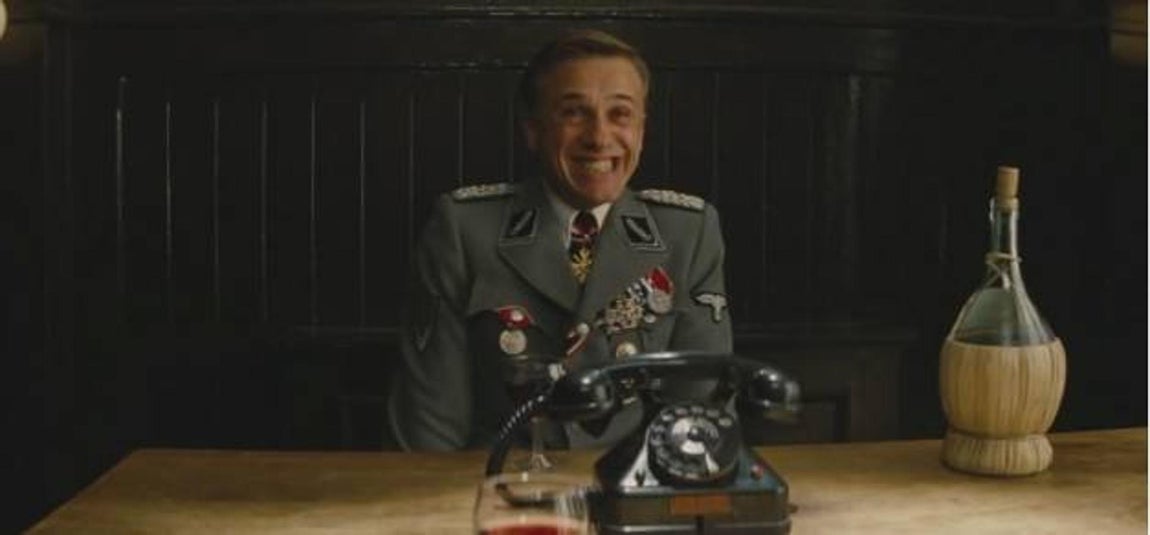 Christoph Waltz en «Malditos bastardos». 