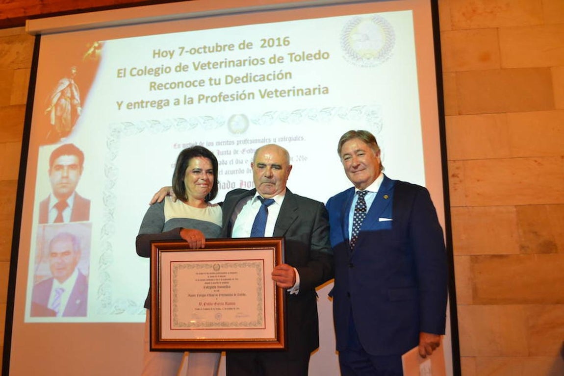 Veterinario de honor Pablo García Ramos. 