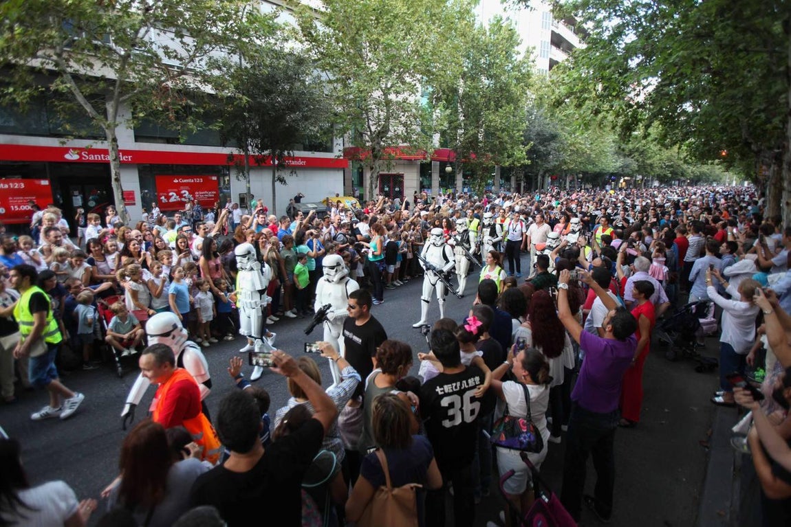 El lado oscuro de la fuerza de Star Wars inunda Córdoba
