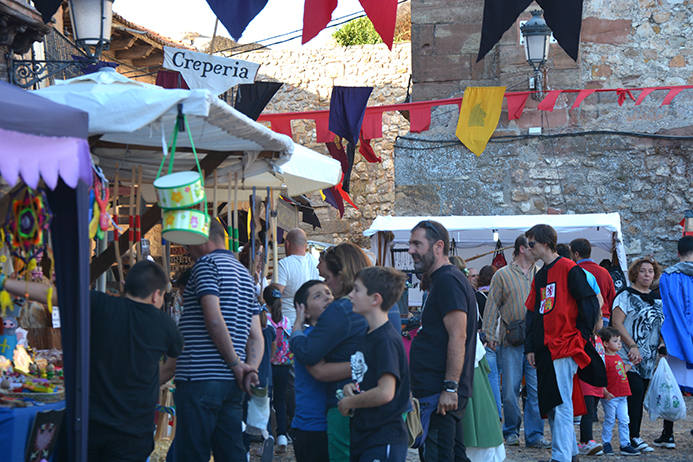 En imágenes, la Feria Medieval de Atienza