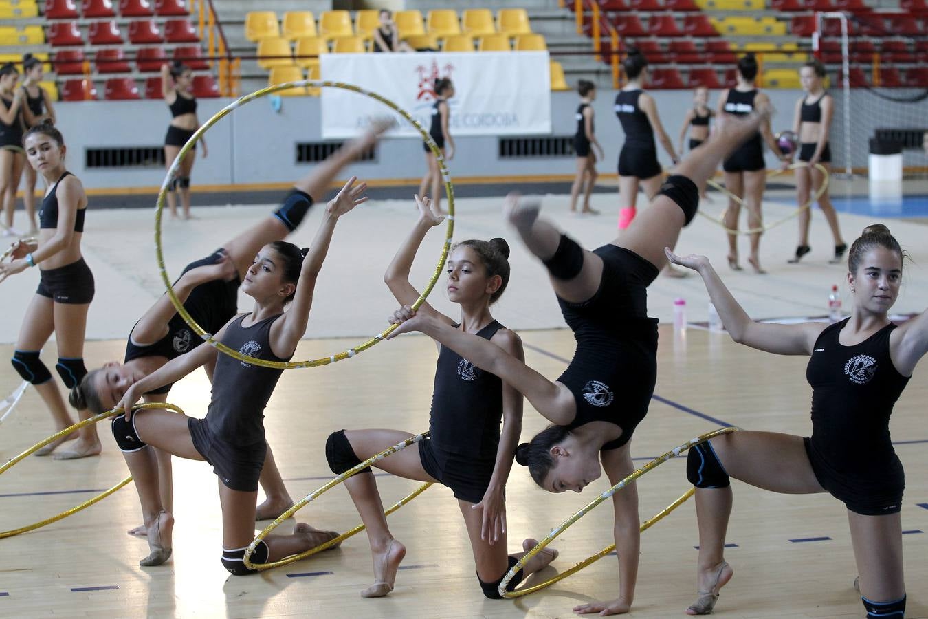 El futuro de la gimnasia rítmica cordobesa, en imágenes